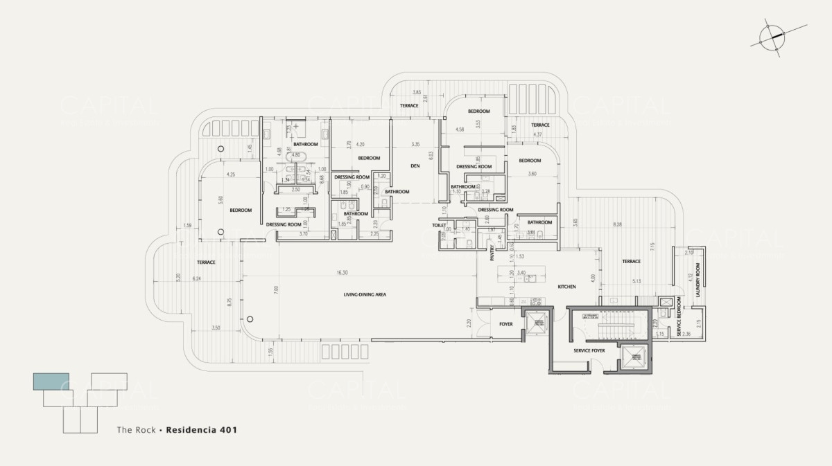 Apartamento ID.36887 - THE ROCK RESIDENCES APARTAMENTO EN VENTA PLAYA BRAVA, PUNTA DEL ESTE