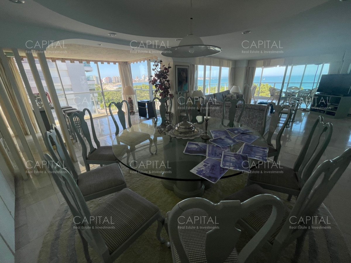 Apartamento ID.36605 - Excepcional semipiso Torre de Categoria frente a Playa Mansa