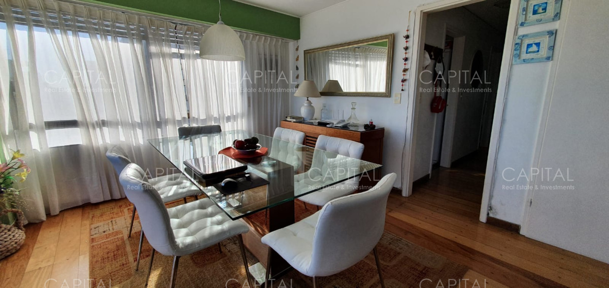 Apartamento ID.32229 - Apartamento de tres dormitorios frente al mar playa Brava Punta del Este
