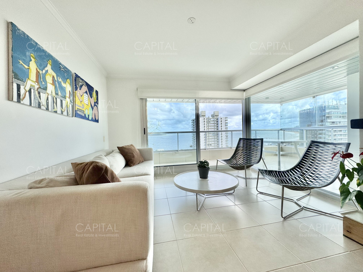Apartamento ID.38165 - Apartamento de dos dormitorios en alquiler en playa mansa punta del este