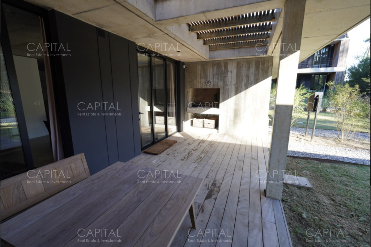 Apartamento ID.38120 - ALMA JUANA - Planta baja con jardin y parrillero