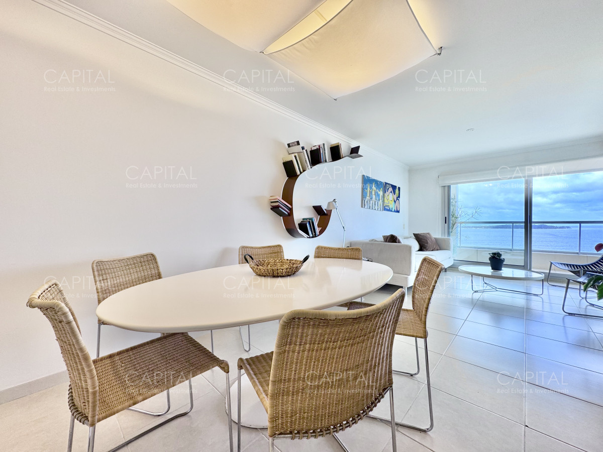 Apartamento ID.38165 - Apartamento de dos dormitorios en alquiler en playa mansa punta del este