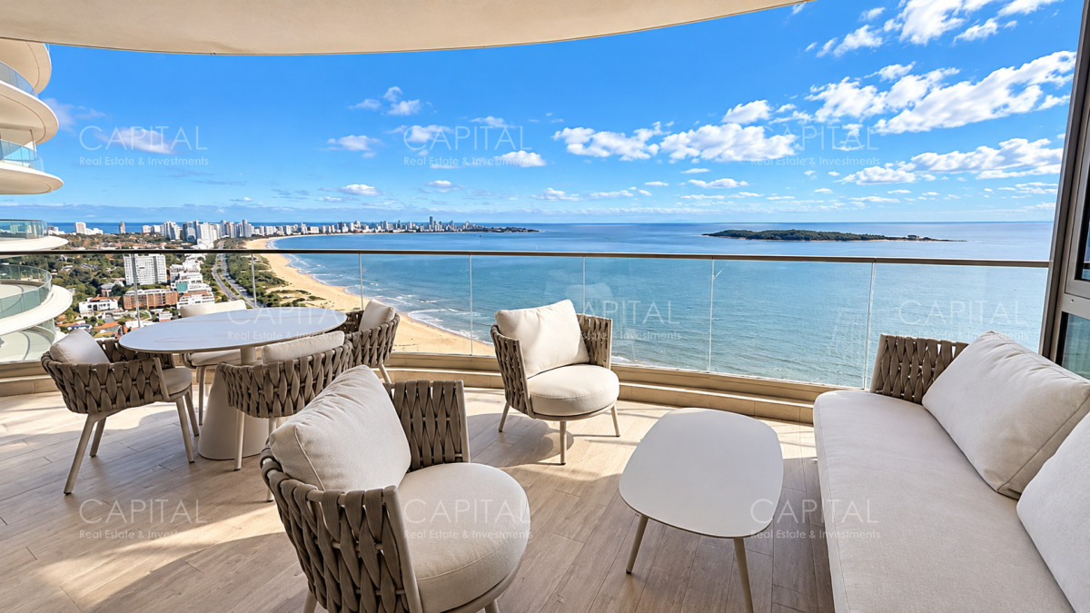Apartamento esquinero en Edificio Fendi Punta del Este, foto 1