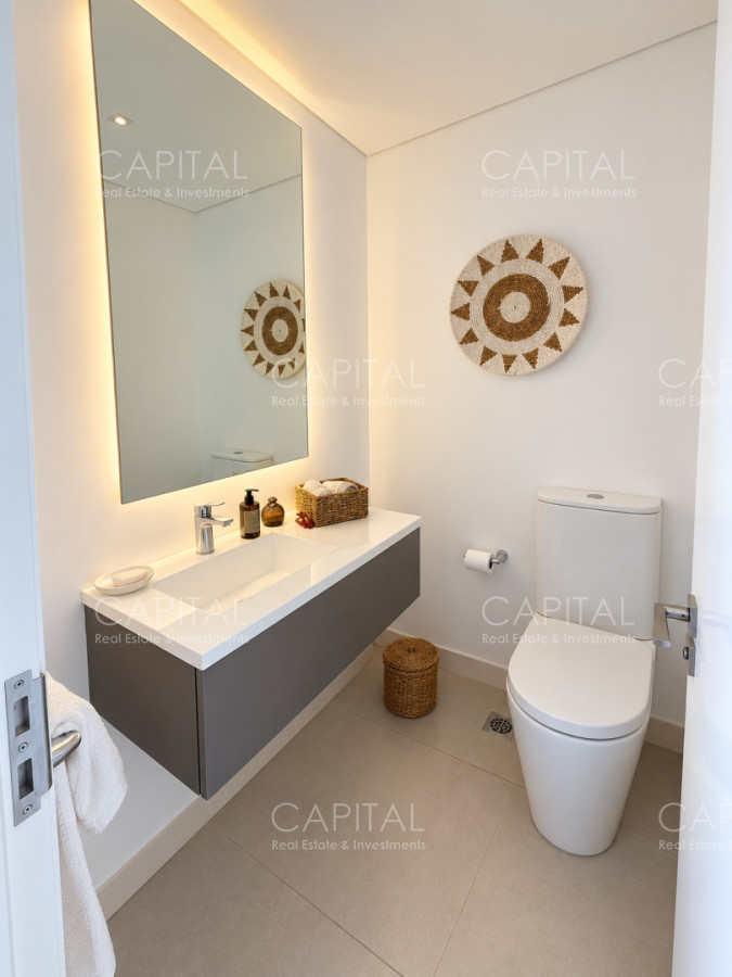 Apartamento ID.40800 - Excelente unidad esquinera 3 dorm y dependencia en Le Parc Playa Brava