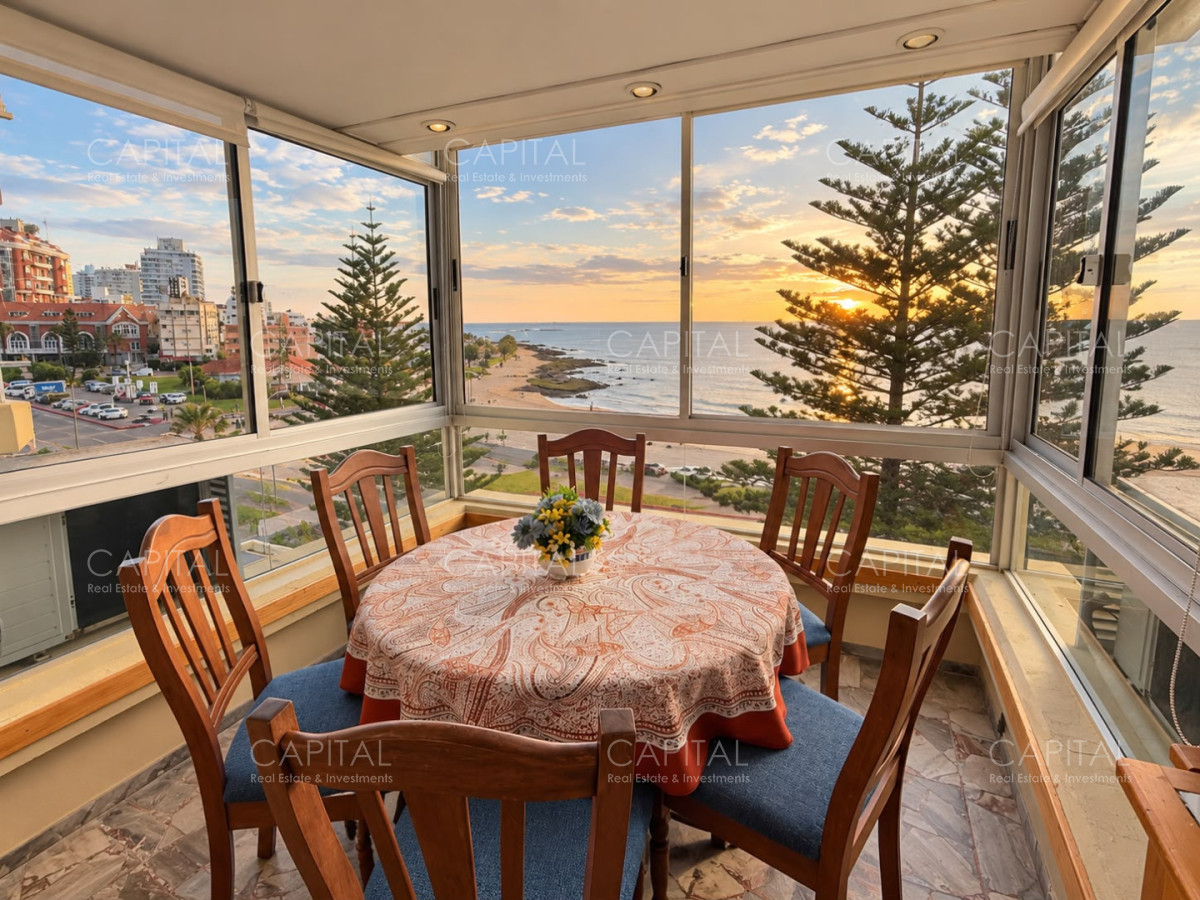 Apartamento ID.40884 - Departamento primera linea en venta Punta del Este-edificio malecón