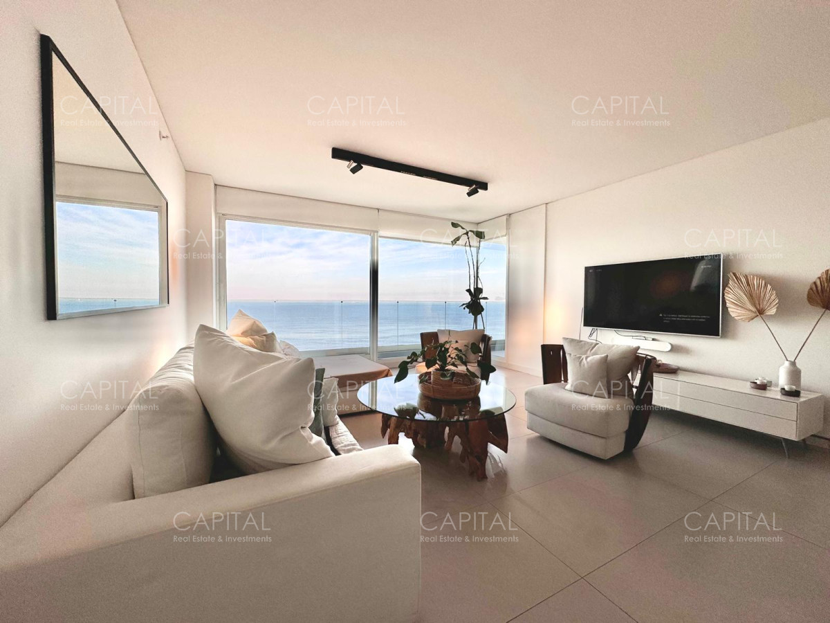 Apartamento ID.32036 - Apartamento de tres dormitorios en Le Parc, Primera fila en playa brava en venta