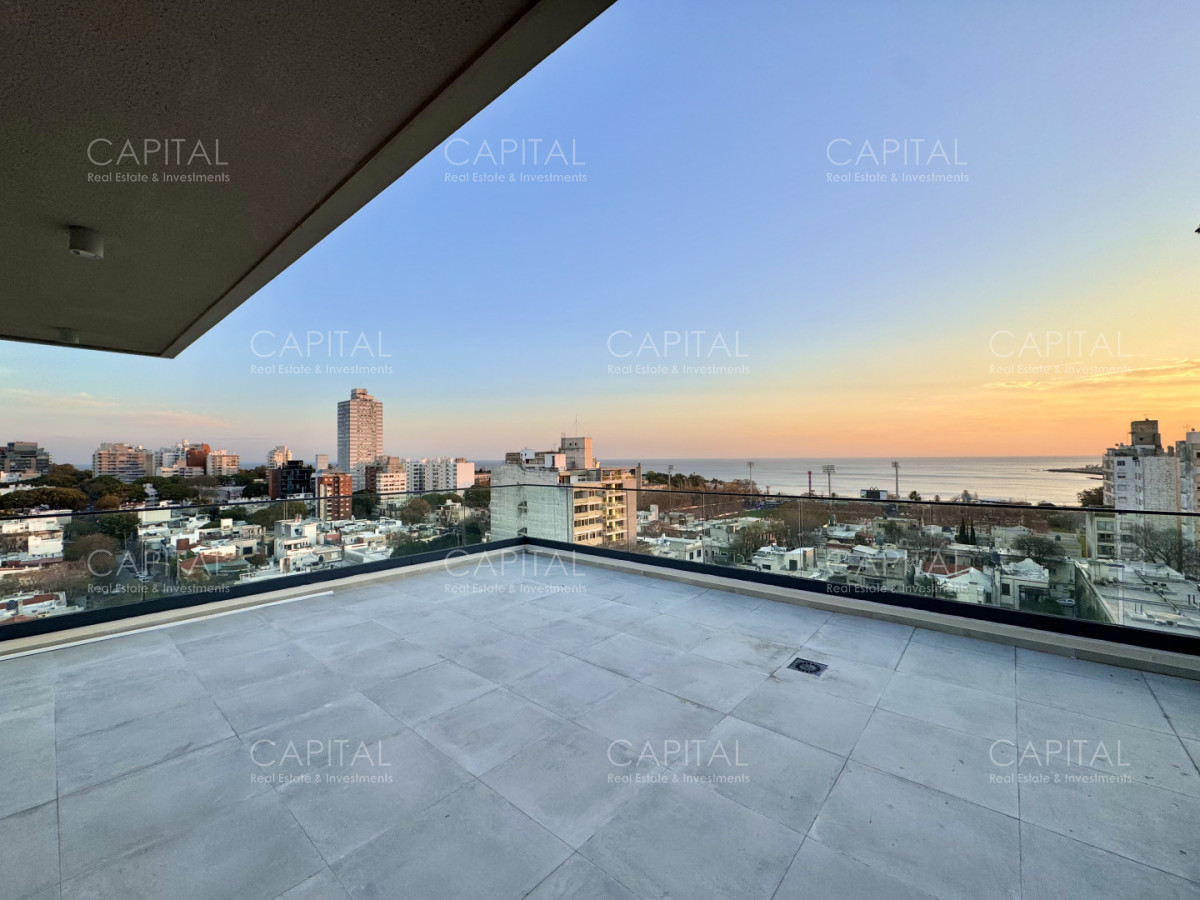Apartamento ID.40607 - Apartamento de un dormitorio con parrillero propio y vista al mar en Parque Rodo