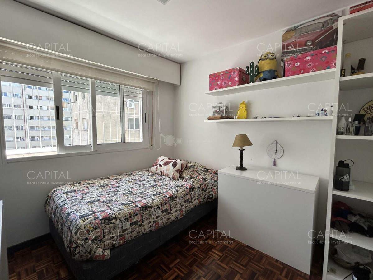 Apartamento ID.39768 - Apartamento de tres dormitorios y dependencia en venta, Punta Carretas.