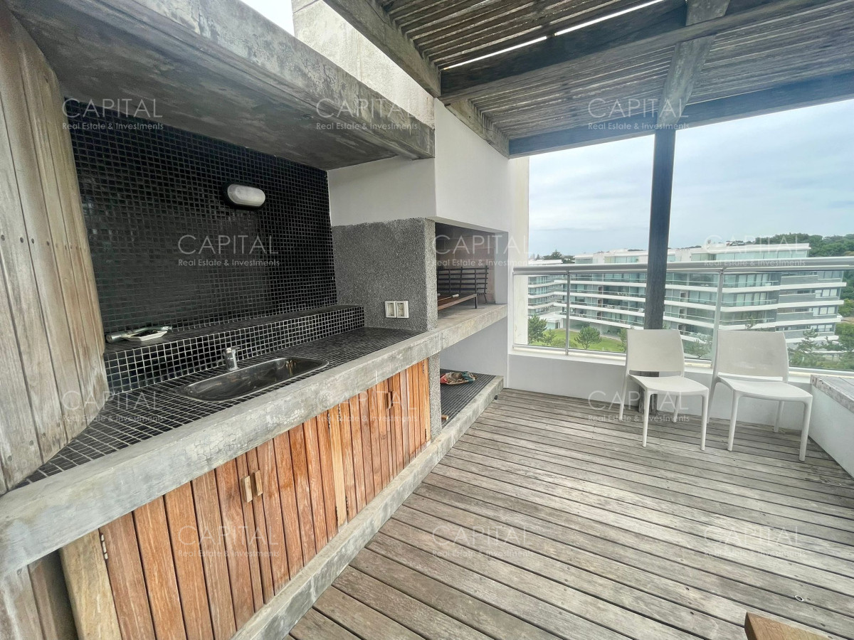Apartamento ID.25016 - Penthouse frente a Playa Brava en Rincón del Indio 