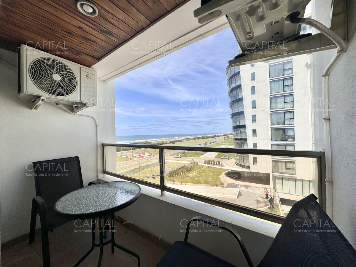 Apartamento ID.39194 - Apartamento de dos dormitorios en alquiler en primera linea, Playa Brava, Punta del Este