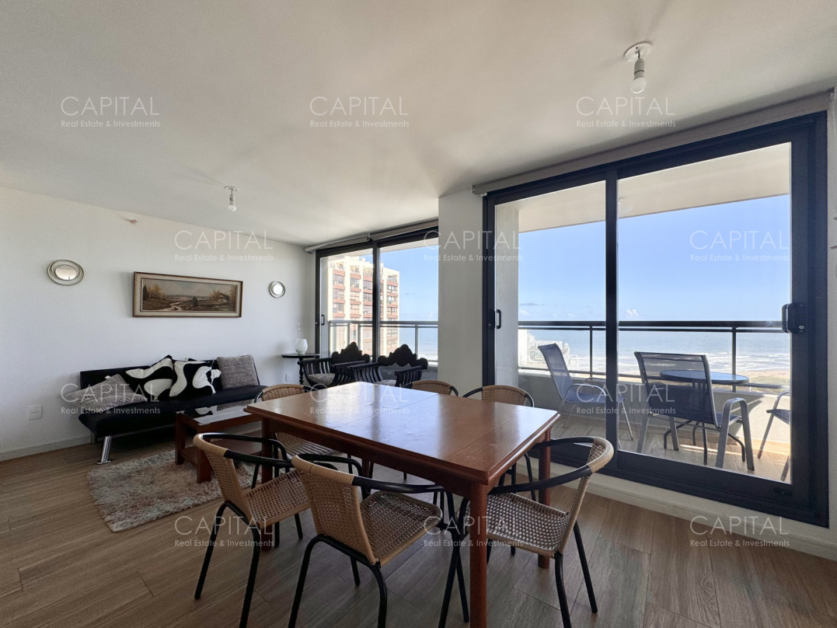 Apartamento ID.39839 - Apartamento con vista al Mar en venta de dos dormitorios, La Pastora, Punta del Este.