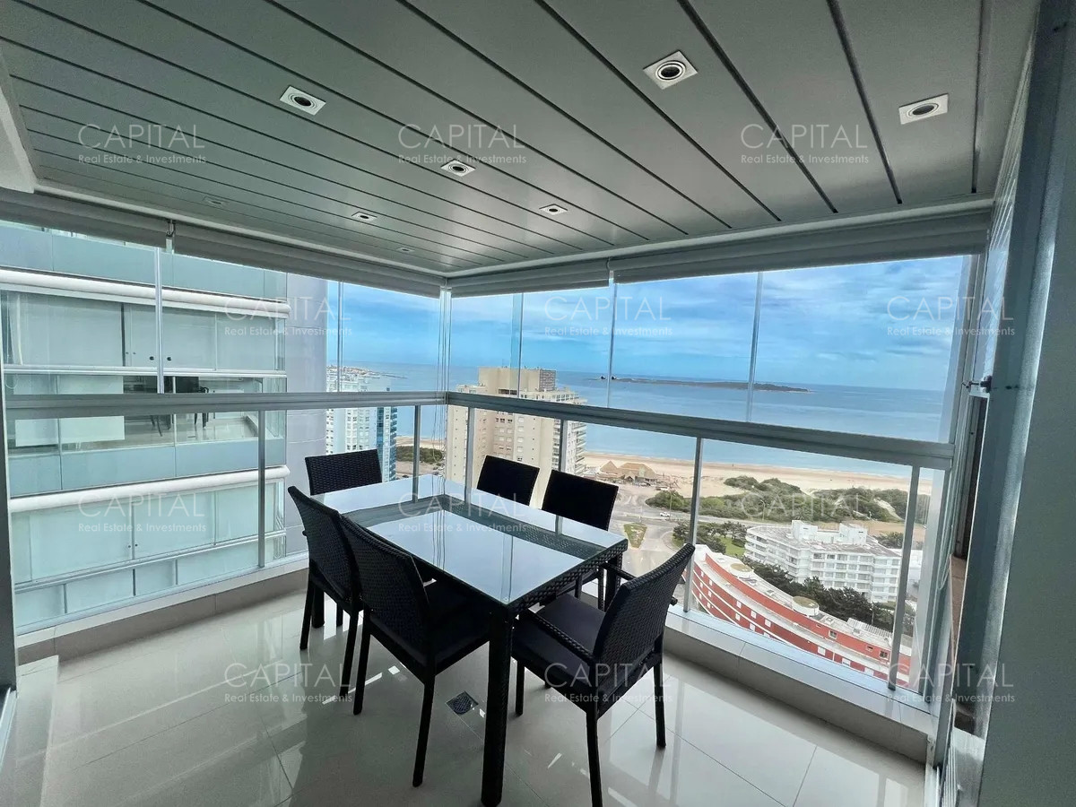 Apartamento ID.33479 - Apartamento en Miami Boulevard de dos dormitorios en venta, Punta del Este, Playa Mansa