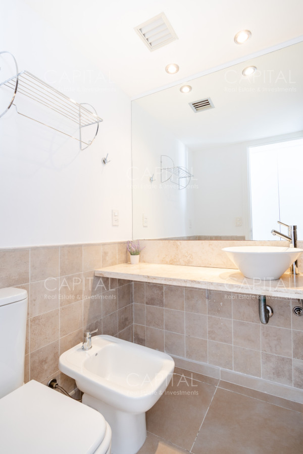 Apartamento ID.28877 - Departamento en venta de dormitorio y medio con dos baños en complejo privado de Punta Ballena