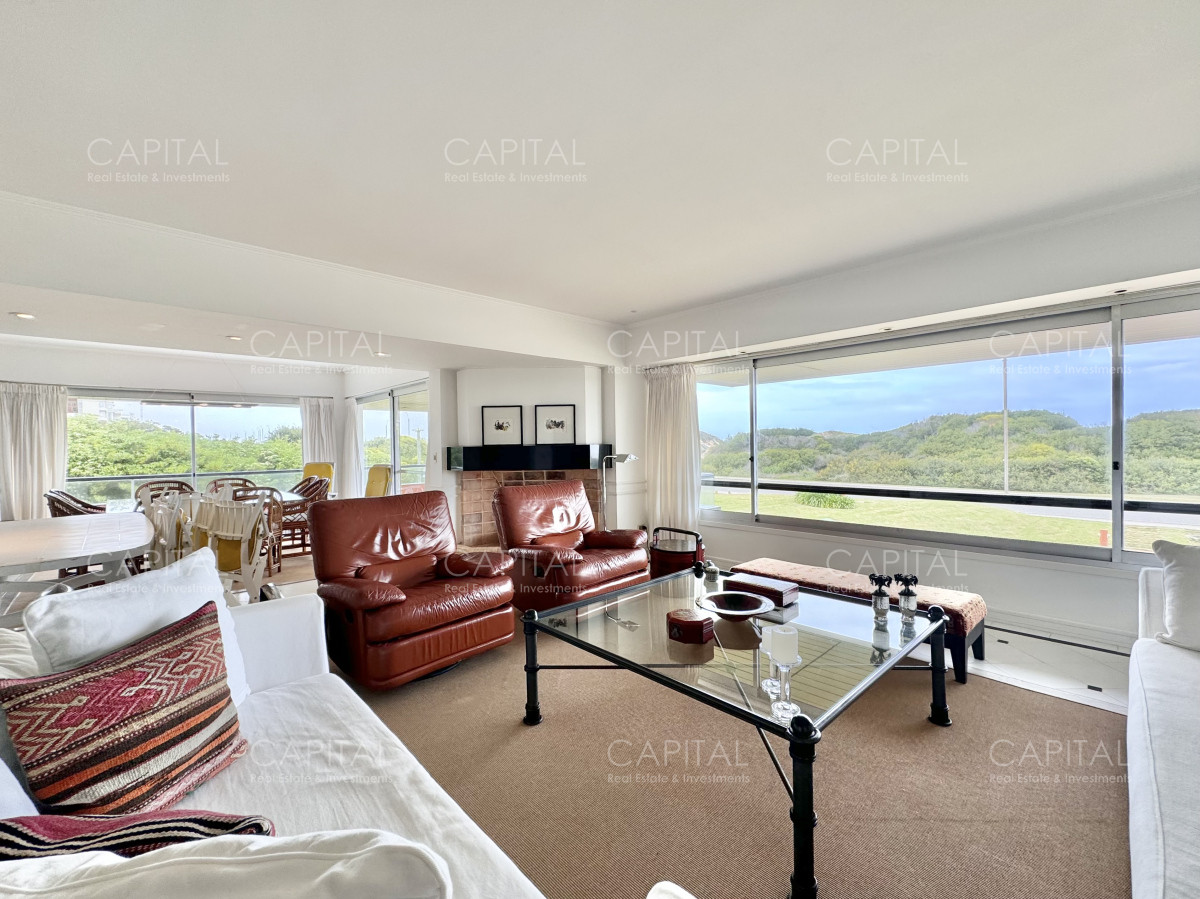 Apartamento ID.37029 - Amplio departamento frente al mar en Playa Brava Rincón del indio