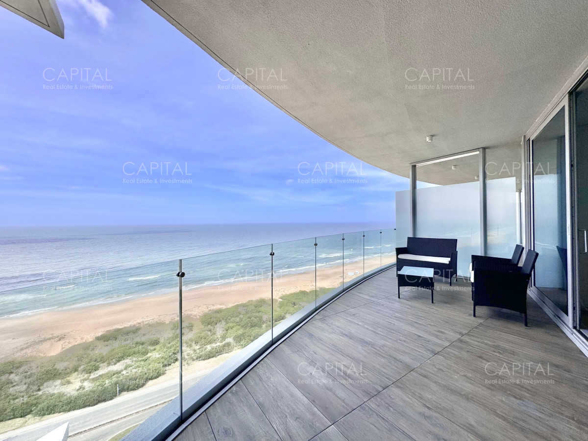 Apartamento ID.34282 - Trump Tower en Venta Apartamento primera linea de tres dormitorios en Playa Brava,Punta del Este  