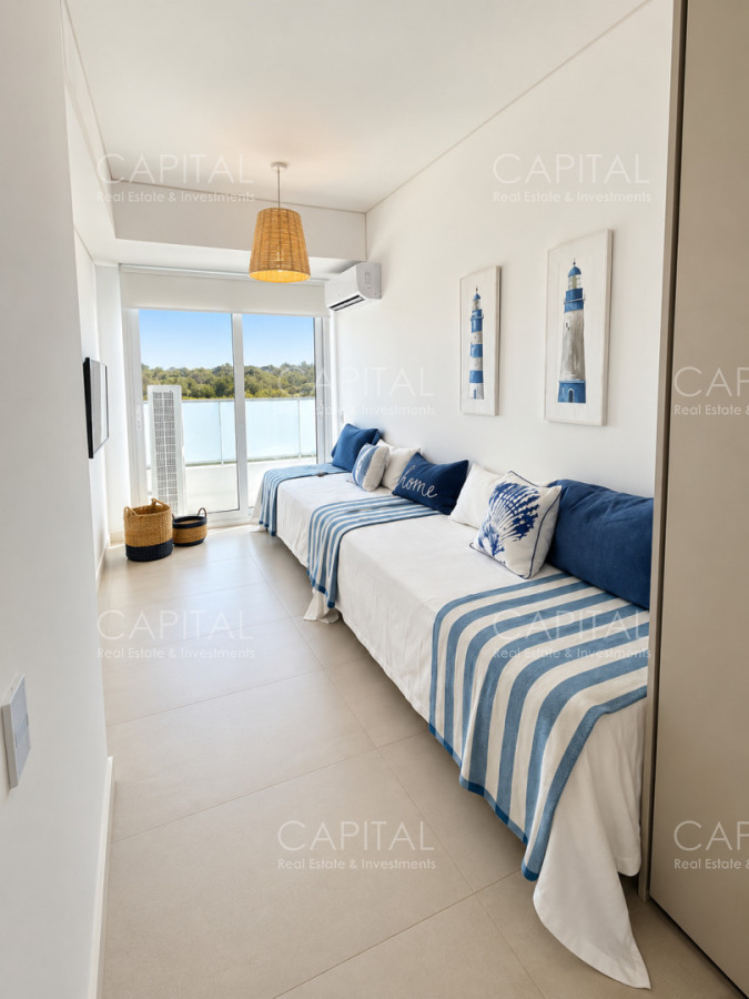 Apartamento ID.40800 - Excelente unidad esquinera 3 dorm y dependencia en Le Parc Playa Brava