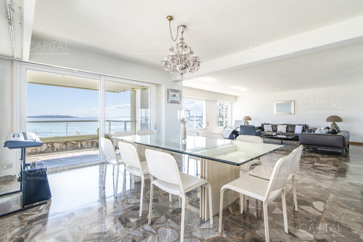 Apartamento ID.31268 - Malecon Punta del Este Apartamento de 3 dormitorios y servicios en venta en primera linea, Playa Mansa.