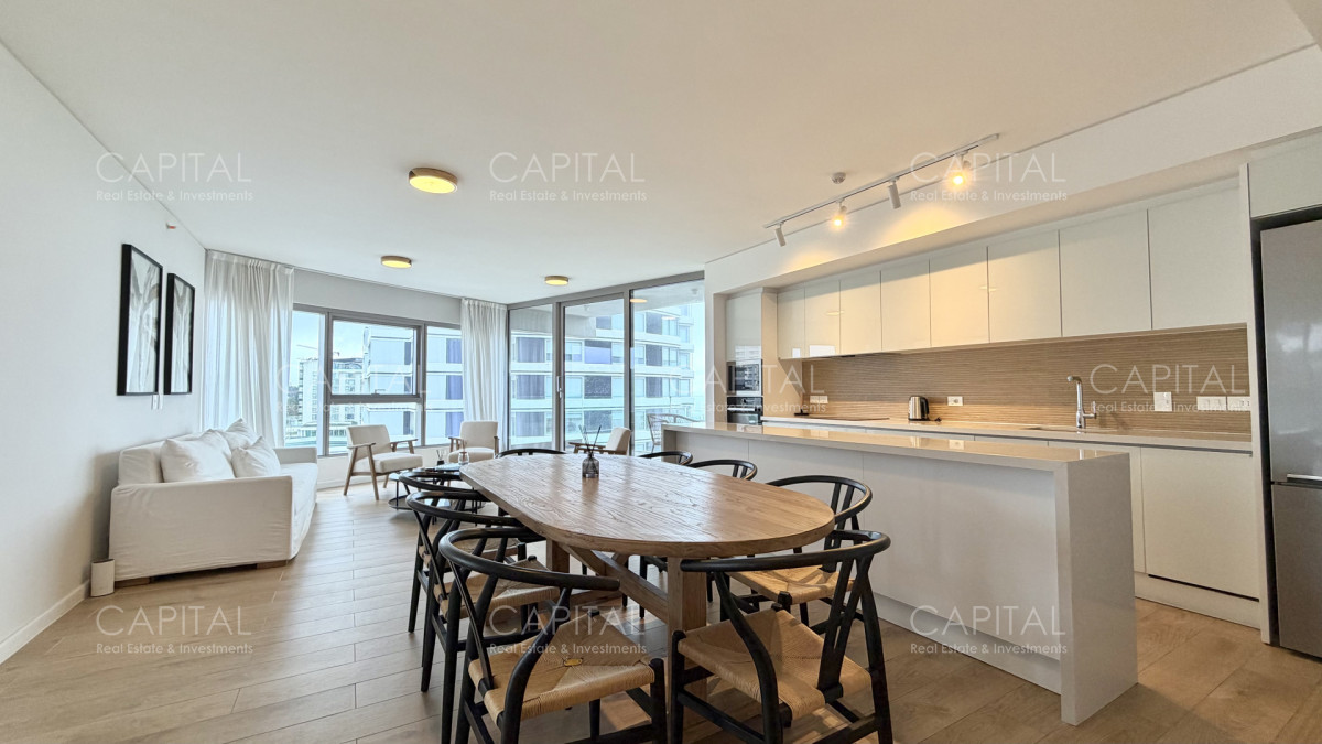 Apartamento ID.38144 - Trump Tower de 2 dormitorios en Alquiler Anual.