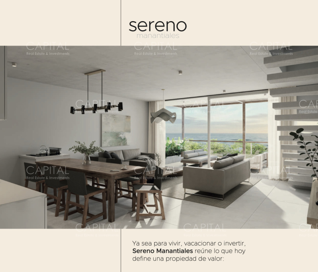 Apartamento ID.39628 - Depto triplex en Pozo en Manantiales a 100 mts de Bikini Beach