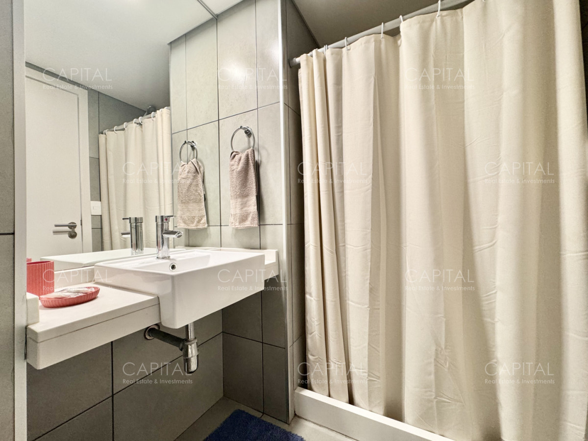 Apartamento ID.40075 - Apartamento de dos dormitorios con vista al Mar, Playa Brava, Punta del Este.