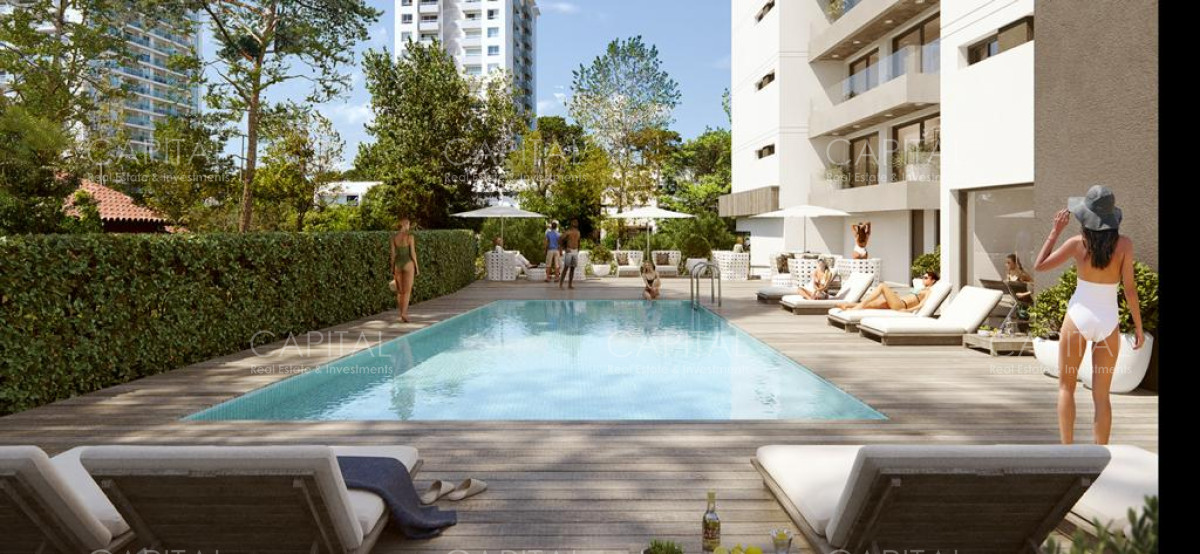 Apartamento ID.32650 - Venta departamento en Roosevelt en piso alto tres dormitorios tres baños Punta del Este
