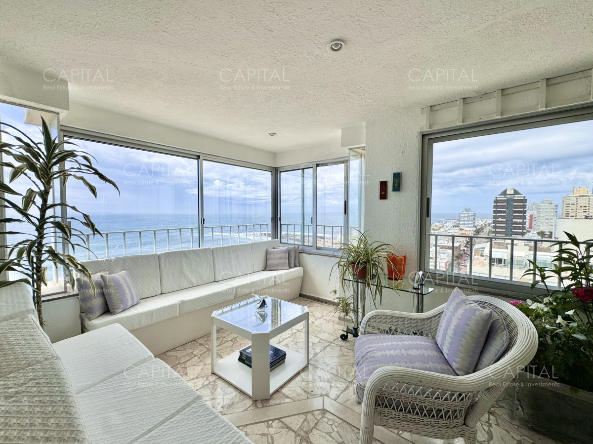 Apartamento ID.37407 - Apartamento de tres dormitorios y dependencia en Venta Punta del Este