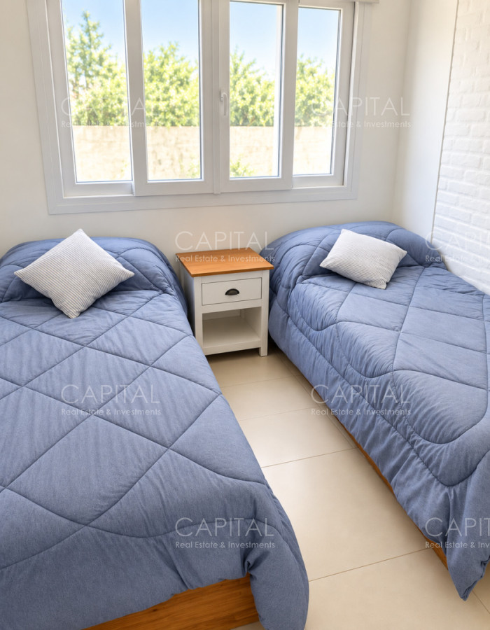 Apartamento ID.40317 - Departamento de 2 dormitorios frente al mar en Montoya 