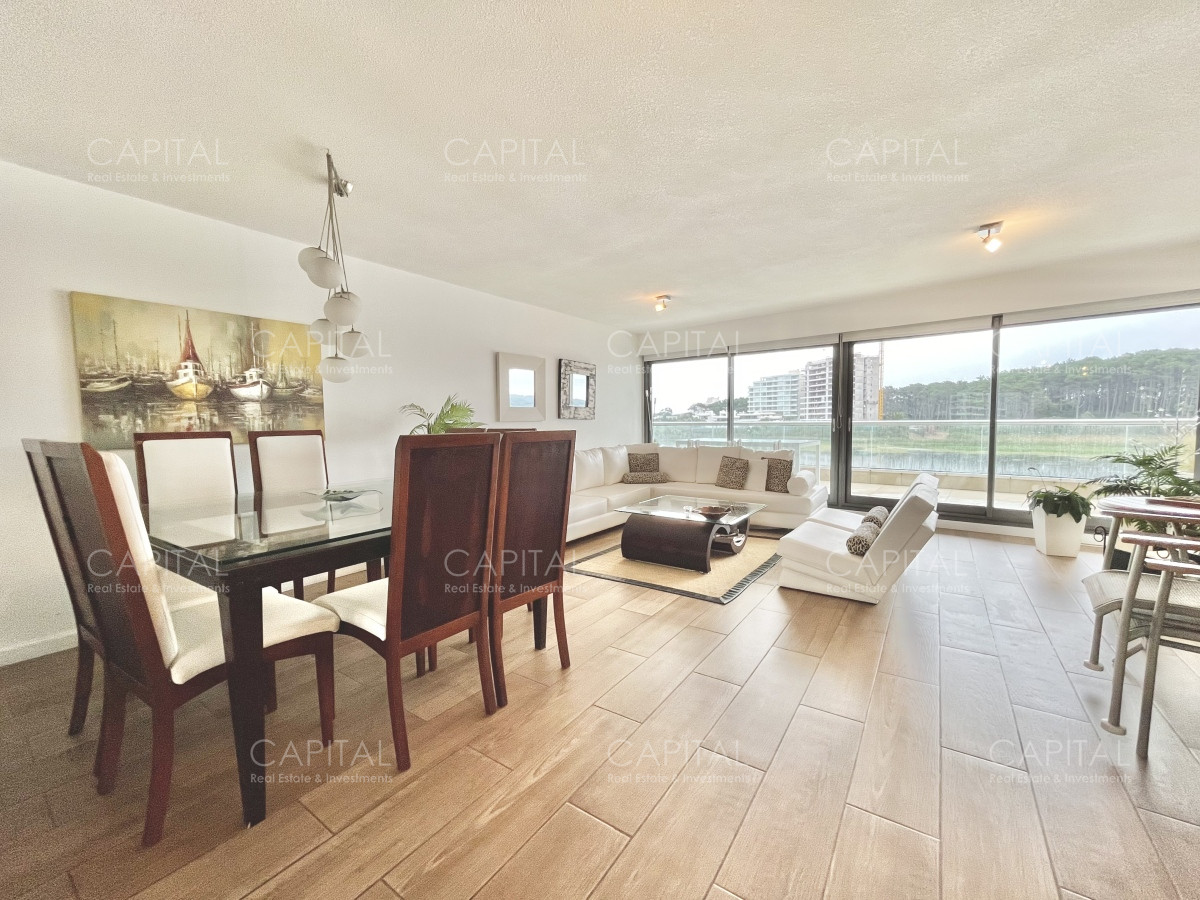 Apartamento ID.36205 - Apartamento en Venta de Tres Dormitorios en Laguna del Diario Punta del Este