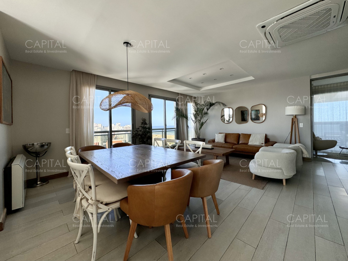 Apartamento ID.39802 - Penthouse Duplex con piscina y parrillero propio frente al Mar, en venta, Punta del Este