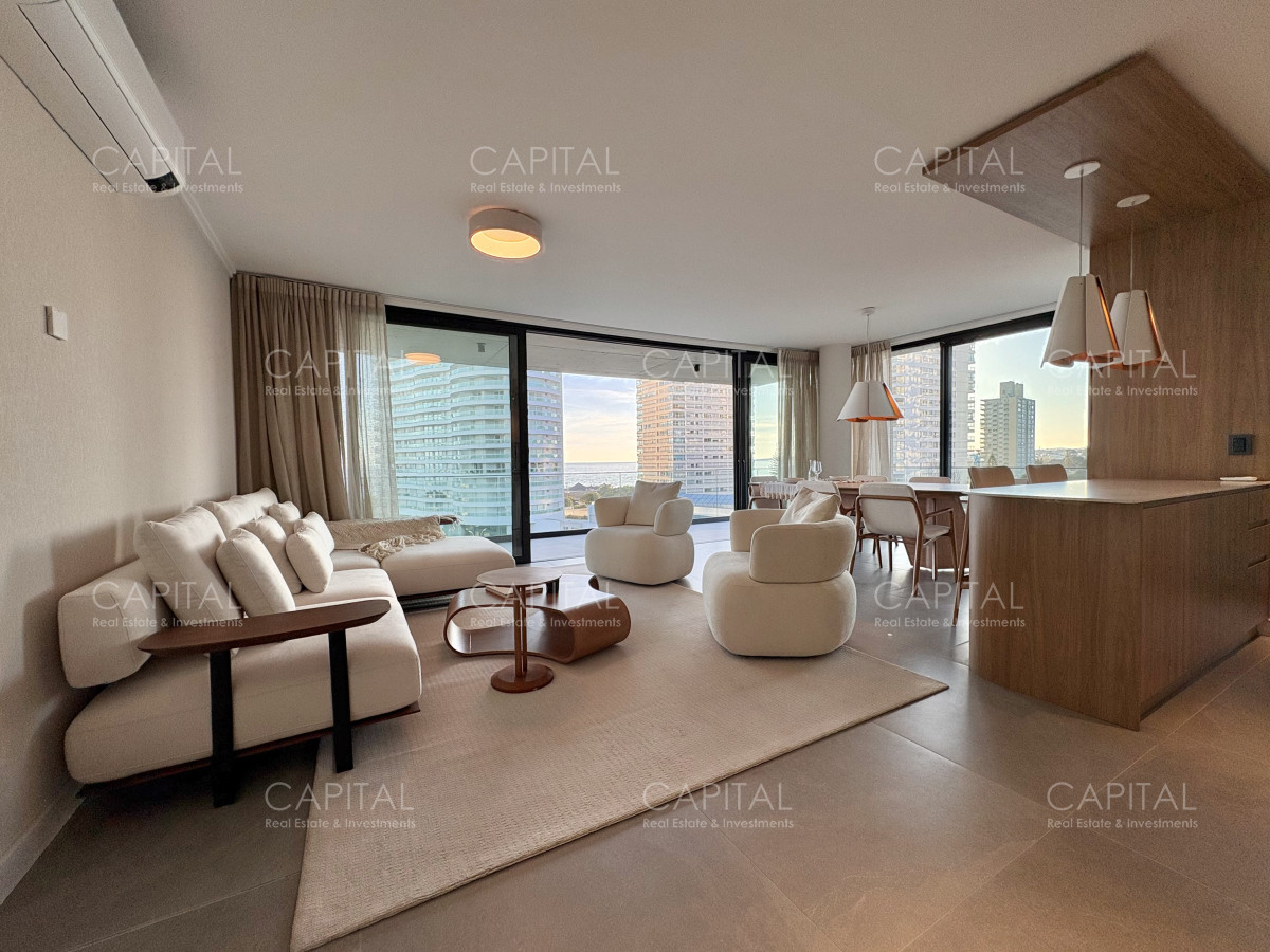 Apartamento ID.38783 - Apartamento de tres dormitorios en Saint Moritz Punta del Este en venta