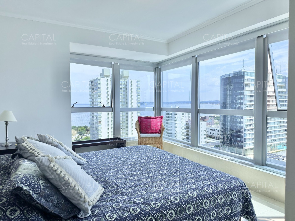 Apartamento ID.34061 - Departamento con Vista al Mar Dos Dormitorios en Alquiler Art Boulevard