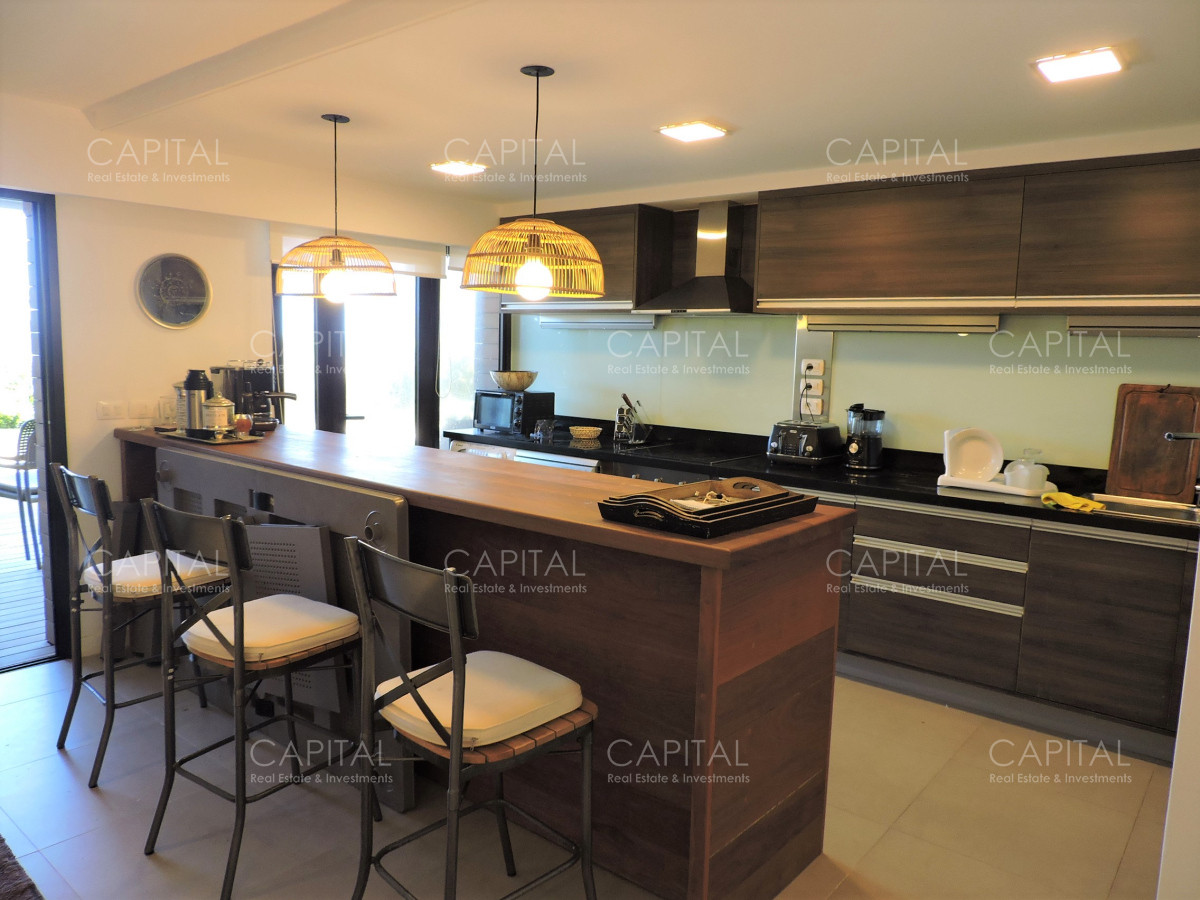Apartamento ID.37063 - Selenza frente al mar en Manantiales con piscina y parrillero