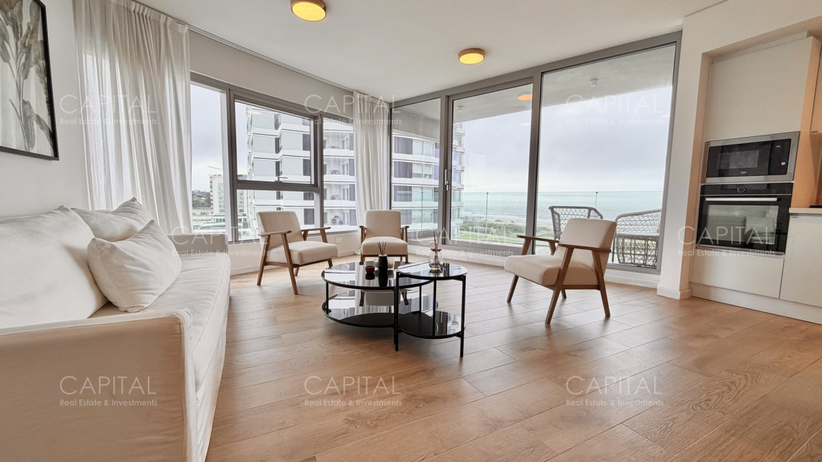 Apartamento ID.38144 - Trump Tower de 2 dormitorios en Alquiler Anual.