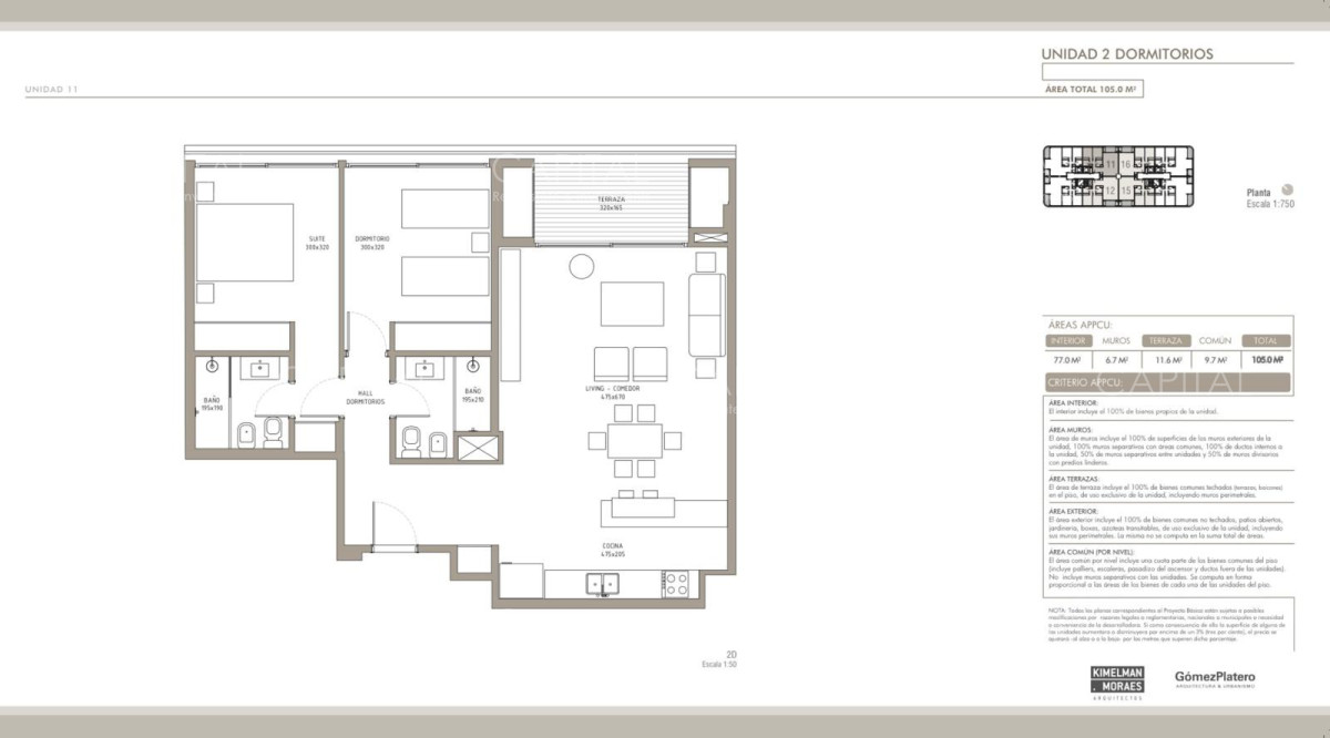 Apartamento ID.40510 - Apartamento de dos dormitorios en Carrasco Boating.