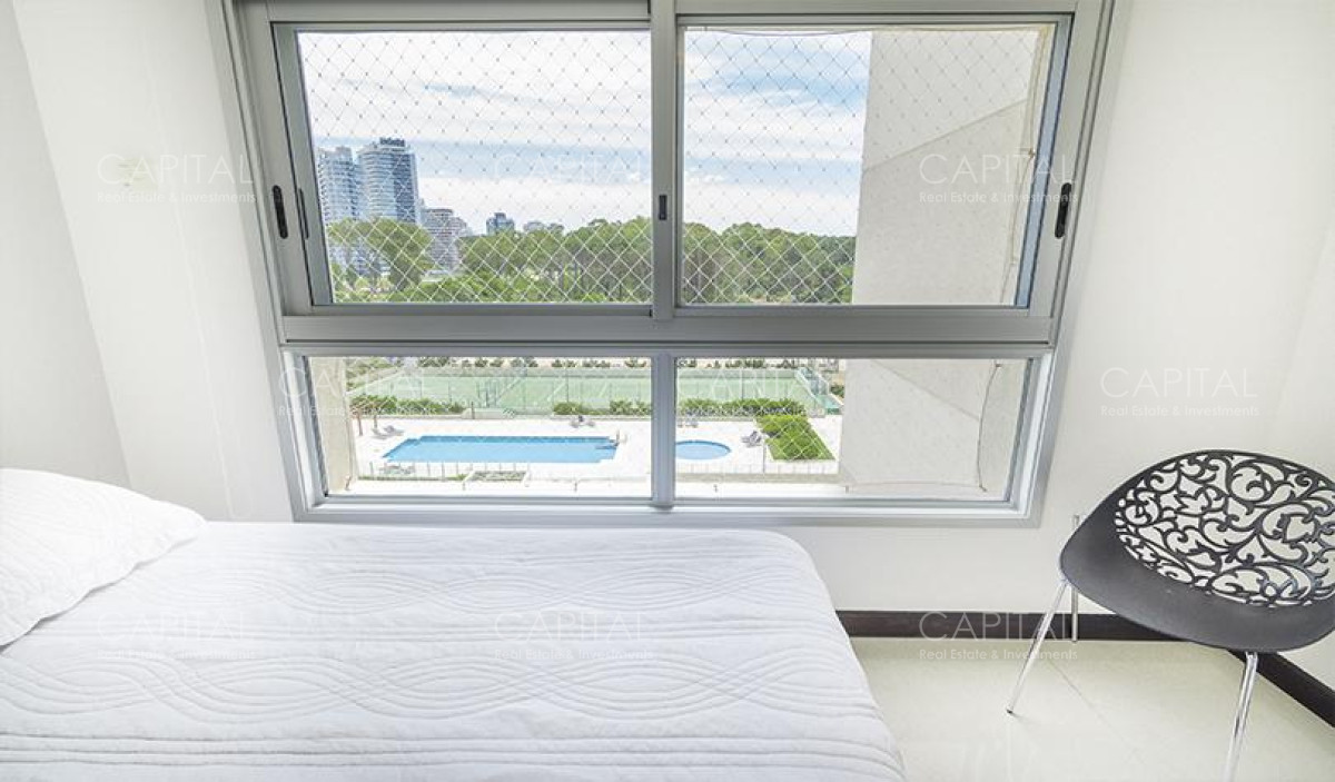 Apartamento ID.30471 - Apartamento central con isla en torre Premiun de Punta del Este - Torre Lobos, Playa Brava