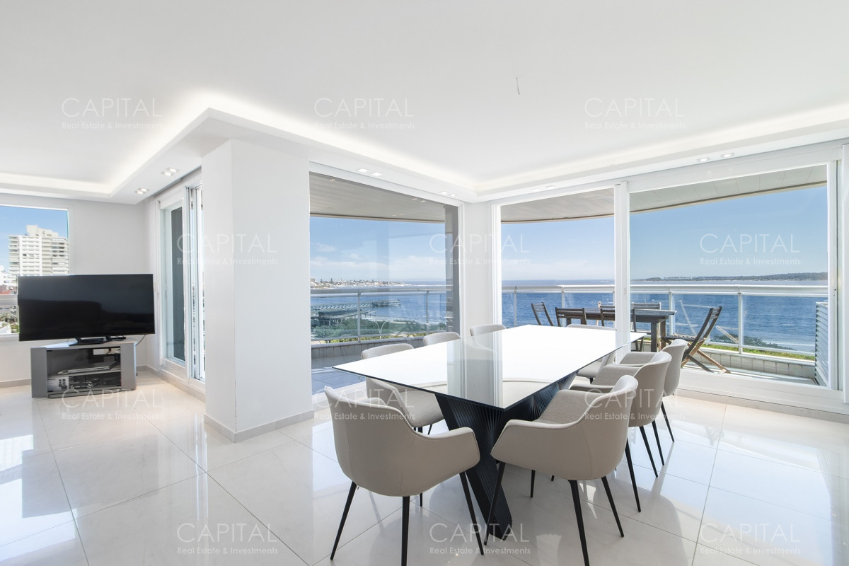 Apartamento ID.33655 - Milenium Tower Punta del Este Apartamento de tres dormitorios mas dependencia en Millenium Tower en Venta