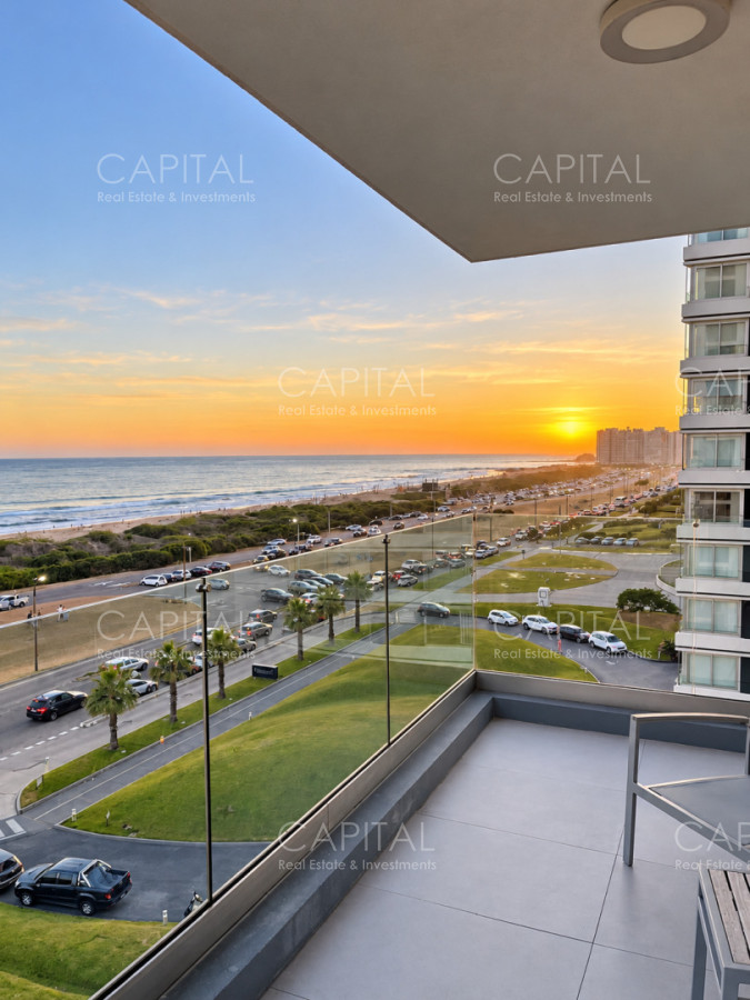 Apartamento ID.40800 - Excelente unidad esquinera 3 dorm y dependencia en Le Parc Playa Brava