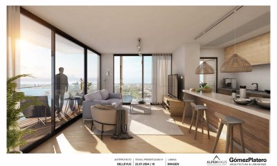 BELLEVUE - Exclusivo Apartamento de 3 dormitorios y vista al lago