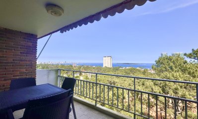 Apartemento de un dormitorio con vista al mar, Punta del Este.