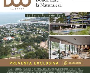 DUO Proyecto en La Barra ideal para vivir todo el año