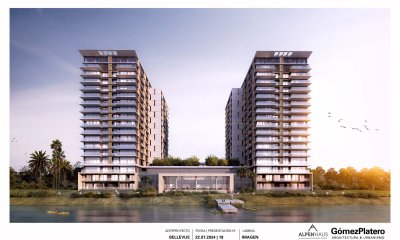 BELLEVUE - Excepcional departamento de 2 dormitorios con vistas al lago!