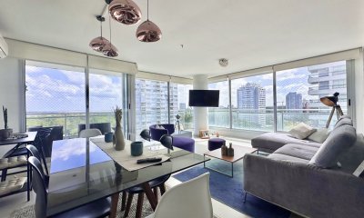 Apartamento de dos dormtiorios en alquiler anual, Roosevelt, Punta del Este.