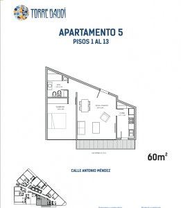 Torre Gaudí, unidad 305