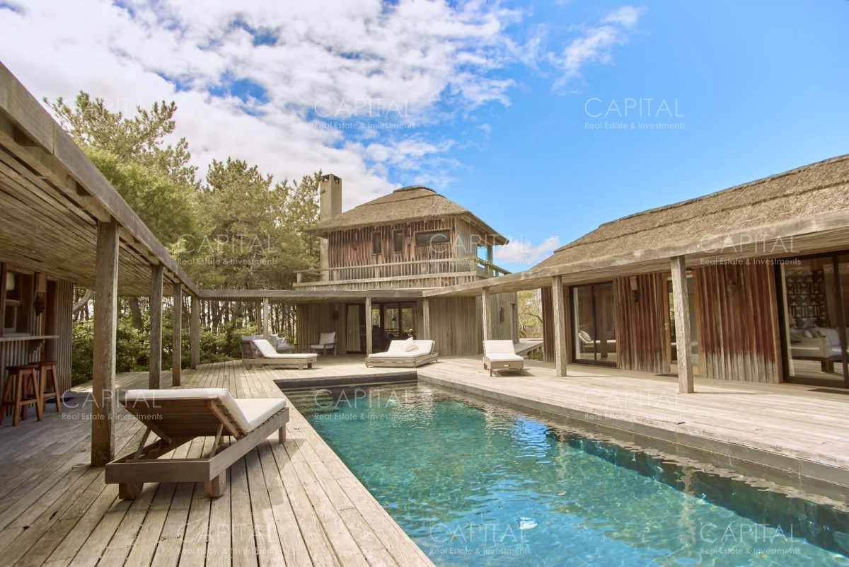 Casa ID.38195 - Entre el bosque y el océano – Refugio de diseño en Village del Faro