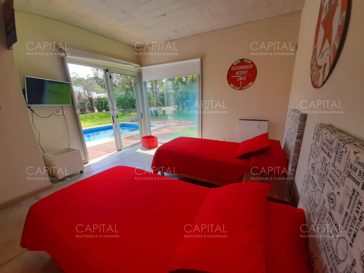 Casa ID.36421 - Moderna casa con piscina en alquiler en La Barra a pasos del mar