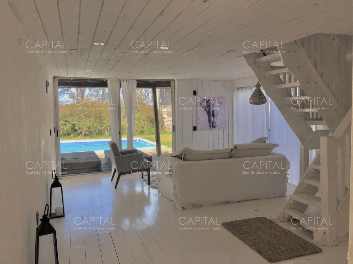 Casa ID.28338 - Alquiler temporario de Casa de 3 dormitorios y piscina en Barrio San Vicente, José Ignacio.