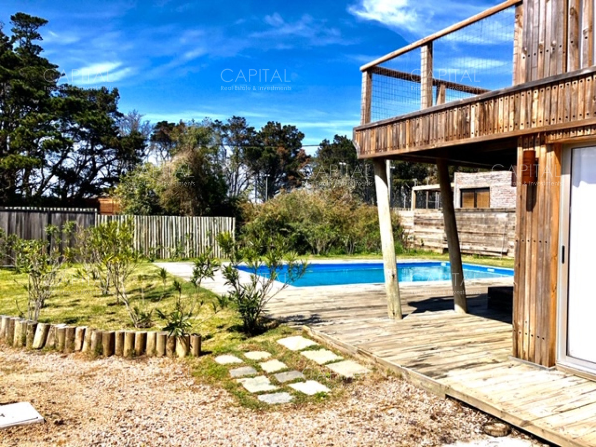 Casa ID.28338 - Alquiler temporario de Casa de 3 dormitorios y piscina en Barrio San Vicente, José Ignacio.