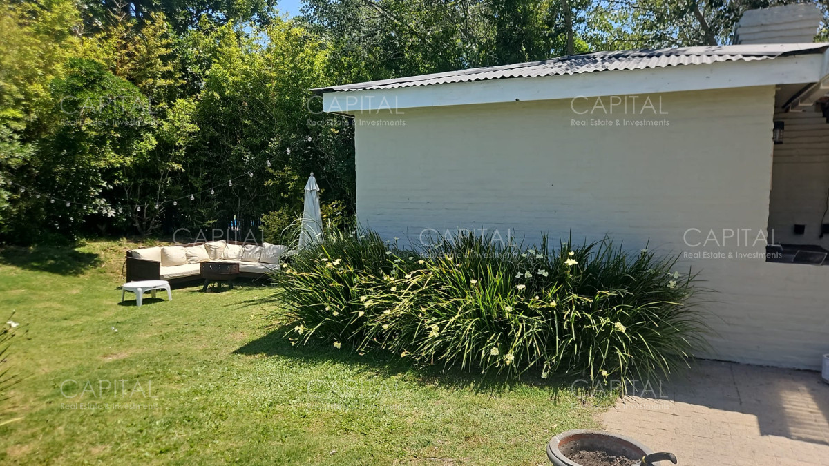 Casa ID.25481 - Casa tres dormitorios y servicio con jardín cercado, piscina climatizada en La Barra