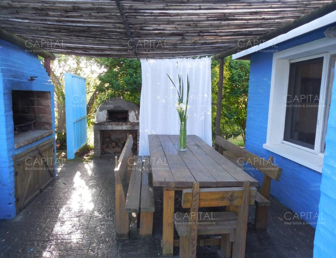 Casa ID.25481 - Casa tres dormitorios y servicio con jardín cercado, piscina climatizada en La Barra
