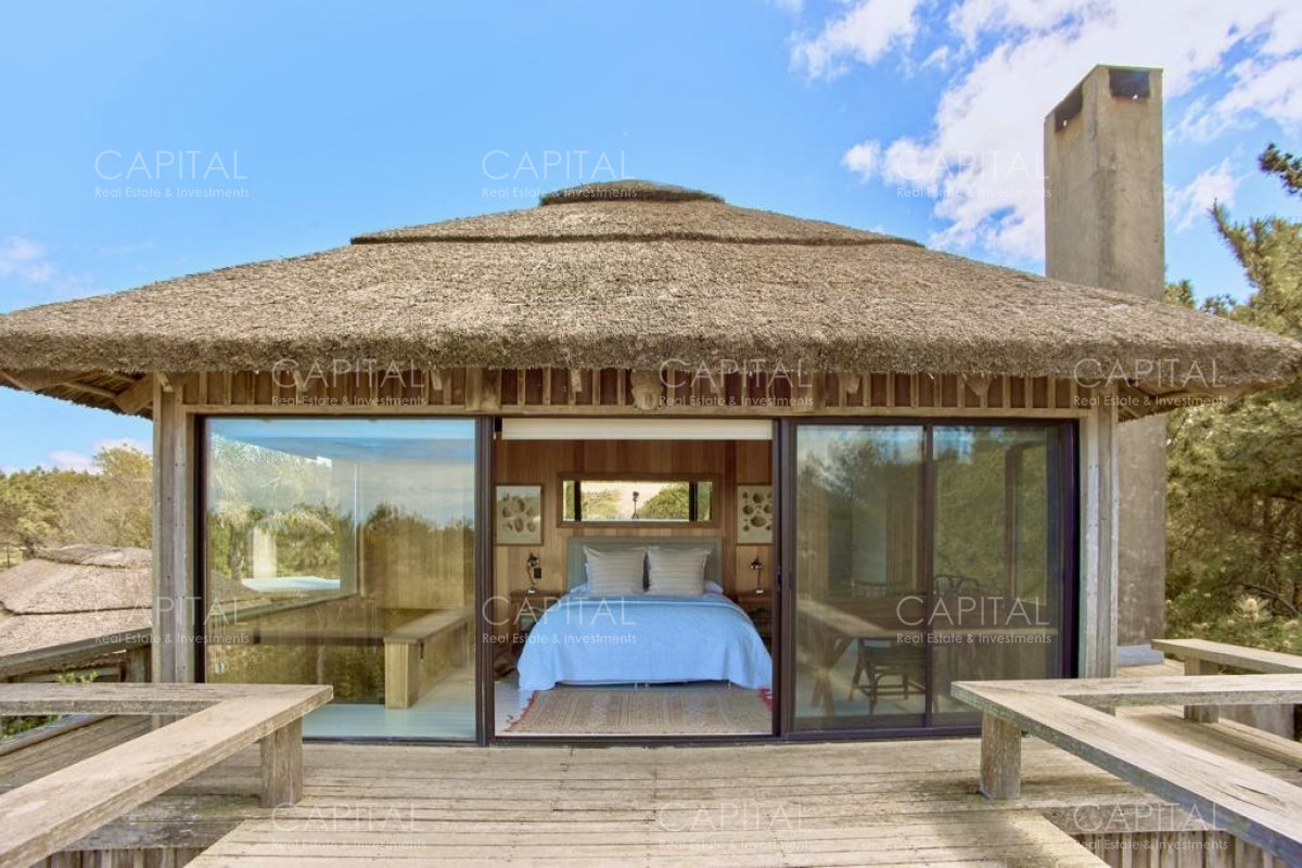 Casa ID.38195 - Entre el bosque y el océano – Refugio de diseño en Village del Faro